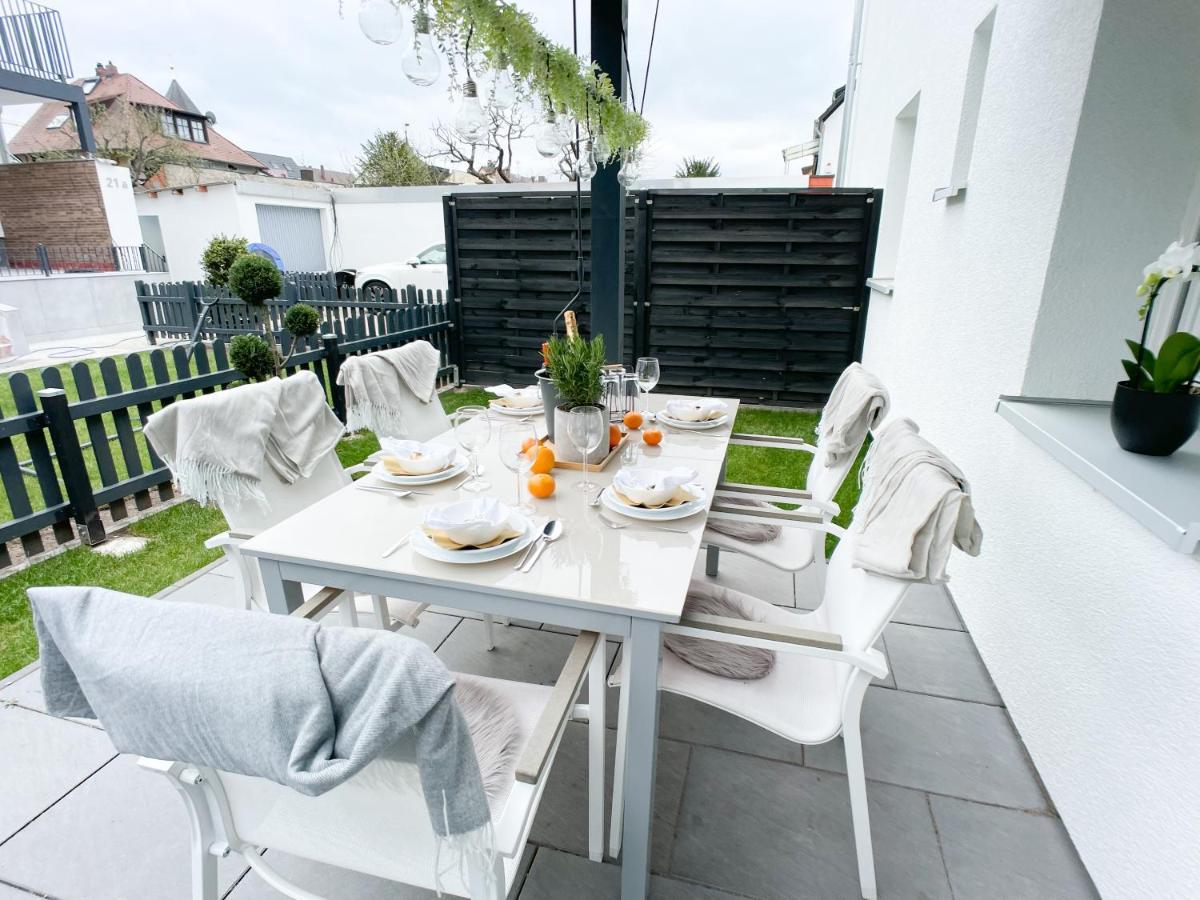 M-Style 01 Apartment Mit Terrasse Und Gasgrill, 24H Self-Check-In, Free Parking, Netflix Neurenberg Buitenkant foto